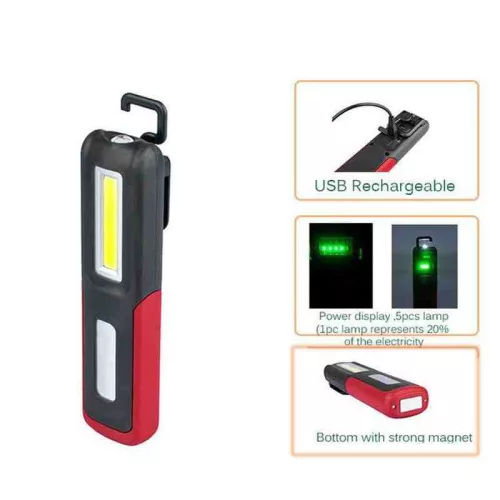 H-Drive Európa LA626 USB Tölthető LED Szerelőlámpa