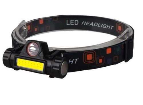 Fejlámpa – LED-es – akkumulátoros – GZ-15824/16302
