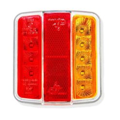   Egyesített hátsólámpa – ledes – 4 funkciós – színes
