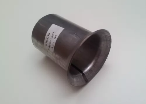 Kúpos csatlakozó, átmérő: 65 mm