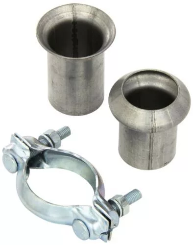 008-950 Kipufogó csőcsatlakozó készlet – 50 mm, kúpos-tölcséres, bilincses (kompatibilitás: lásd a leírásban!)