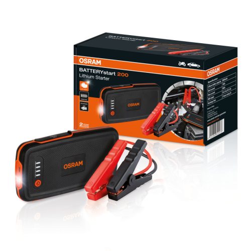 Indítás rásegítő osram obsl200 batterystart 200 / zsebbika/ jump starter akkumulátor