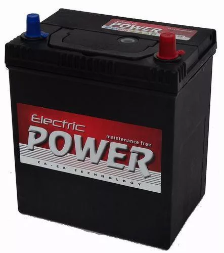 Electric Power 12V 40Ah 300A Jobb+ Akkumulátor (vékony saru)