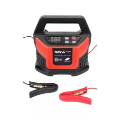 Akkumulátortöltő 12V 2-20A LCD kijelzővel (YT-83037)