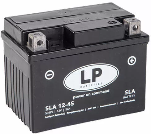 Akkumulátor – SLA 12-4S – 5Ah / 45A – jobb +