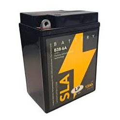   Landport SLA B38-6A 6V 13Ah/110A 117x82x160 jobb pozitív akkumulátor