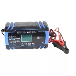 Akkutöltő intelligens 12-24V 8/4A LCD – S-MORAY 8A Satra
