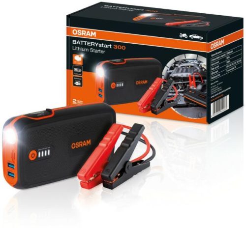 Osram BATTERYstart 300 Lítiumos Gyorsindító és Power Bank (OBSL300)