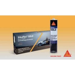 Szélvédőragasztó készlet fekete Sikaflex Solo