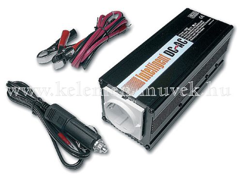 Inverter 12v/230v dc/ac- 400w +usb        01070046  biztonság tech.