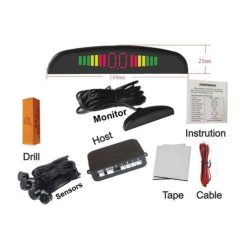 4 szenzoros tolatóradar LED kijelzővel (72CP5B)