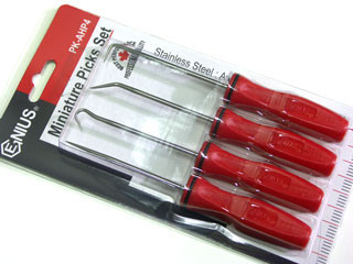 Pk-ahp4 univ. kaparó-piszkáló klt. mini 4db-os