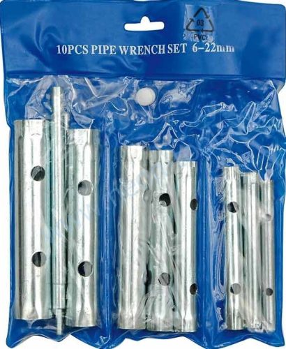 Csőkulcs készlet 52900 10db-os 6-22-ig