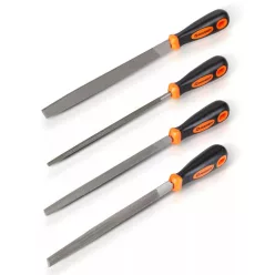   Reszelőkészlet – Handy, 4 darabos, 200 mm (8″), gumírozott nyéllel – 10288