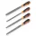 Reszelőkészlet – Handy, 4 darabos, 200 mm (8″), gumírozott nyéllel – 10288