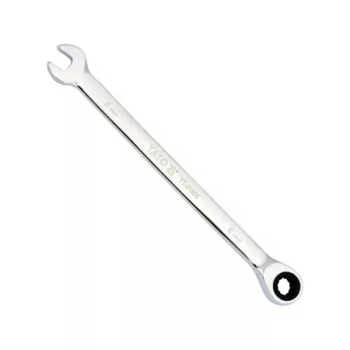 Racsnis csillag-villáskulcs – 6 mm – 120 mm – 72 fogas – CrV – YATO YT-01906