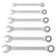 Handy csillag-villáskulcs racsnis 6 db-os – 10852