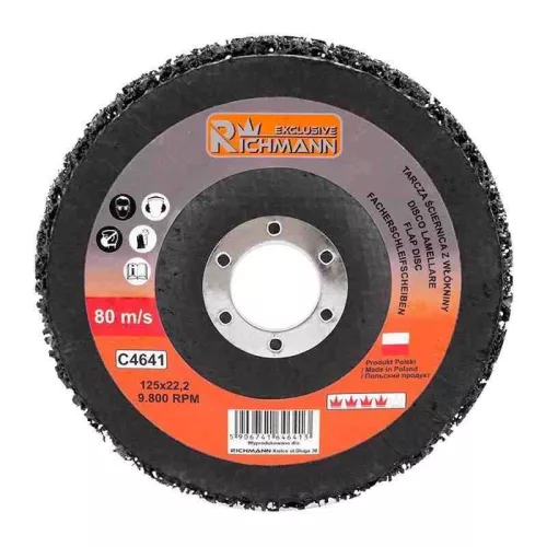 C4641 tisztító korong 125x15mm