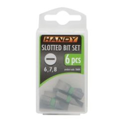 Handy Bit Készlet / Tárolóval 6Pcs Lapos 6 7 8 Mm