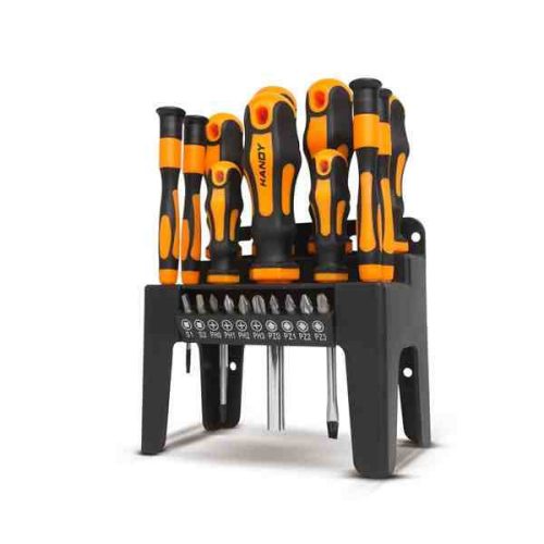 Csavarhúzó készlet 22 db tárolóval – 10700