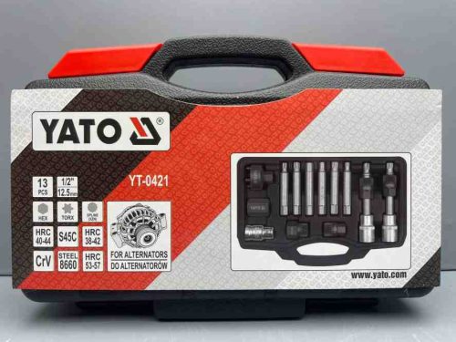 Generátor kulcskészlet – 13 részes (Yato YT-0421)