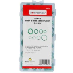 NE00322 O-gyűrű készlet klímához 3–22 mm, 225 db-os