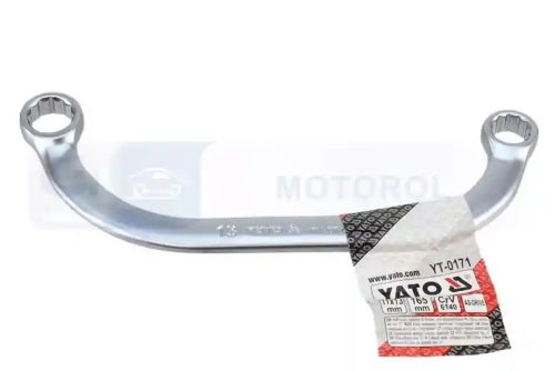 Hajlított csillagkulcs – 11 / 13 mm (Yato YT-0171)