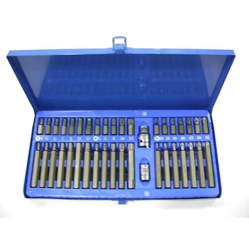 Imbuszkulcs készlet 40 db-os – torx metal box – 66400