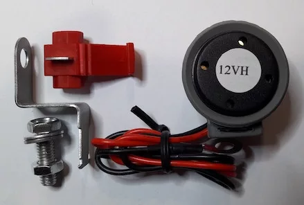 Tolatásjelző csipogó 12V lámpába építhető buzzer