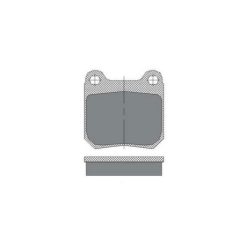   Hátsó fékbetét készlet – SCT SP162 (Chevrolet, Opel, Saab)