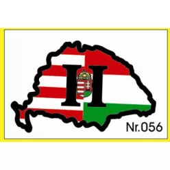 H nagy Magyarország címeres műgyantás – 056
