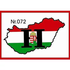 H Magyarország műgyantás – 072