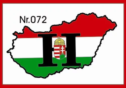 H Magyarország műgyantás – 072