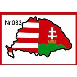 Nagy Magyarország műgyantás kicsi – 083
