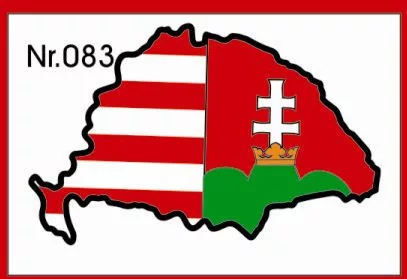 Nagy Magyarország műgyantás kicsi – 083