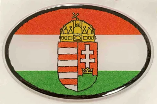 H kicsi ovál műgyantás 4 – matrica
