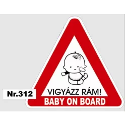Gyerek az autóban – Baby on board – 312