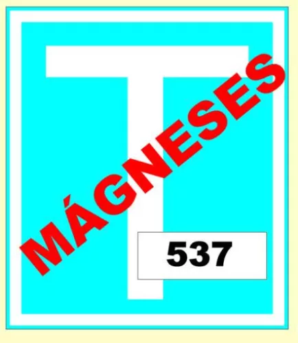 T mágneses tanuló matrica – 537
