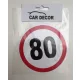 Sebességhatároló matrica 80km/h – 559
