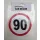 Sebességhatároló matrica 90km/h – 565