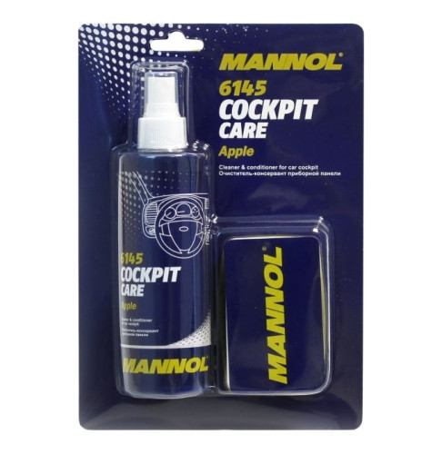 Mannol 6147 Műszerfalápoló Készlet – New Car Illat, 250ml