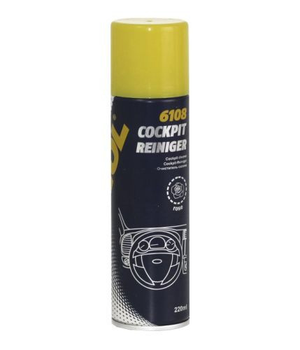 Mannol 6108 Műszerfalápoló Hab/Spray – Rózsa Illat, 220ml