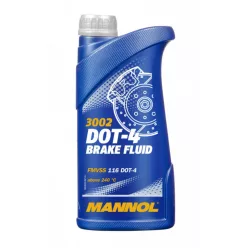 MANNOL Brake Fluid DOT‑4 3002 250 ml fékfolyadék