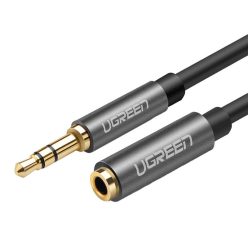   UGREEN AV118 3,5 mm-es jack AUX audio hosszabbító kábel 5 m (fekete)