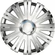 13" Active Ring Chrome Silver Dísztárcsa 1 db