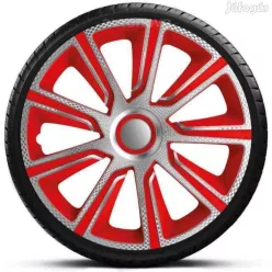   Dísztárcsa – 15" – Veron Carbon Silver Red – 108/201 – J-15