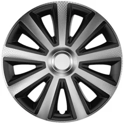 15" Aviator Carbon Silver & Black Dísztárcsa 1 db