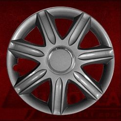 16" Leó króm-grafit dísztárcsa  1 db