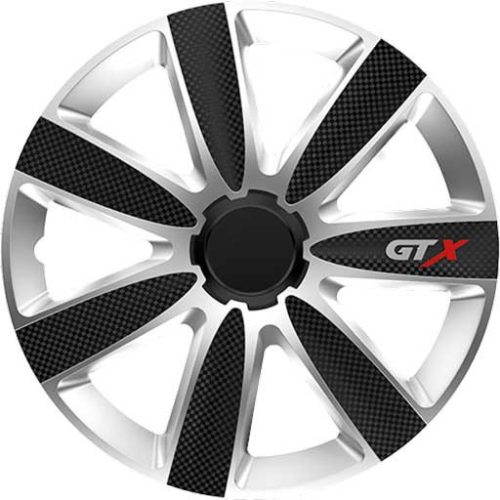 16" GTX Carbon Black & Silver dísztárcsa  1 db