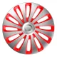 14" Sepang Carbon Silver Red Dísztárcsa  1 db